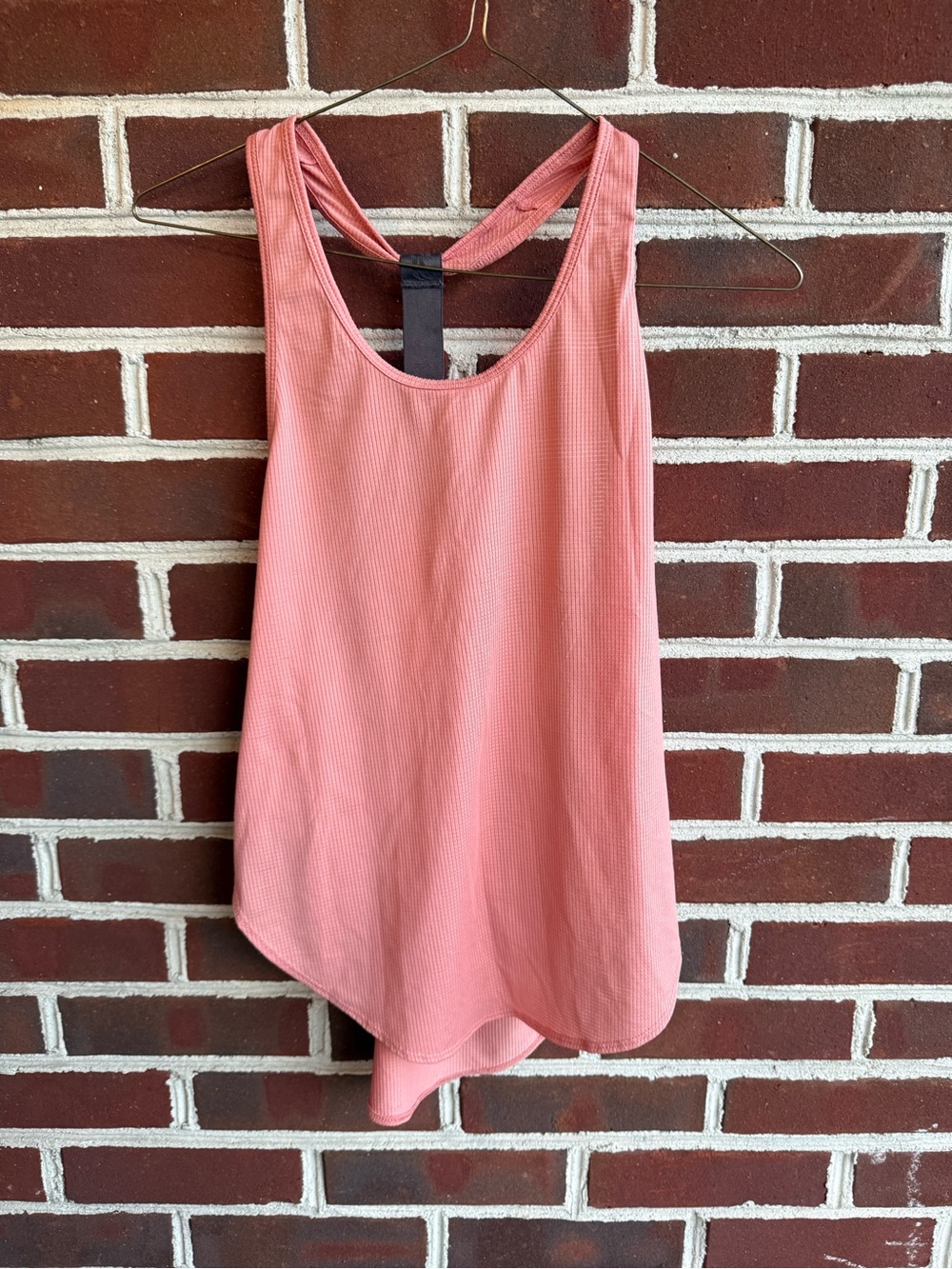 Fabletics Dusty Rose Ribbed Racerback Tank - Picture 2 of 8